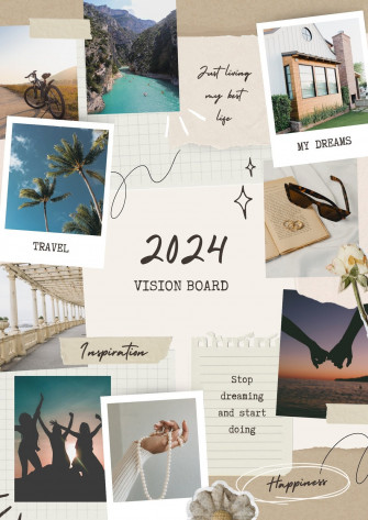 And Customizable Vision Board Templates