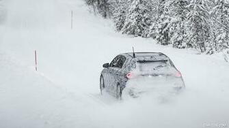 Mercedes Benz A Class Winter Testing HD Wallpaper