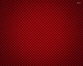 Red Checkered Pattern Wallpaper Digital Art