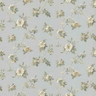 Brewster Agatha Silver Scrolling Floral Wallpaper Sample