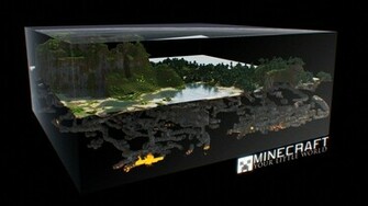 Epic Minecraft Cross Section Wallpaper Image Le Fancy