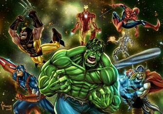 Marvel Super Heroes By Matelandia