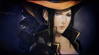 Nico Robin HD Wallpaper One Piece Film Z Anime Girl