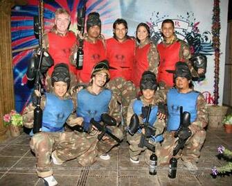 Wallpaper Guests At Nisha Harele S Paint Ball Championships Point