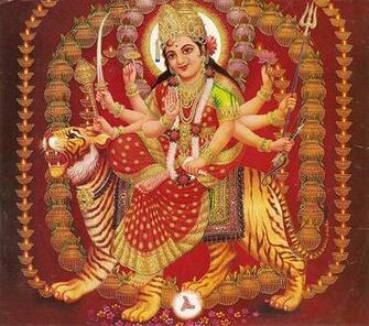 HD Durga Maa And Ambe Image High Definition Wallpaper