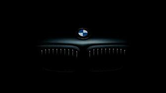 Bmw Logo Car Dark Wallpaper