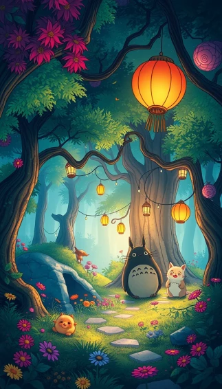 Studio Ghibli Phone Wallpaper
