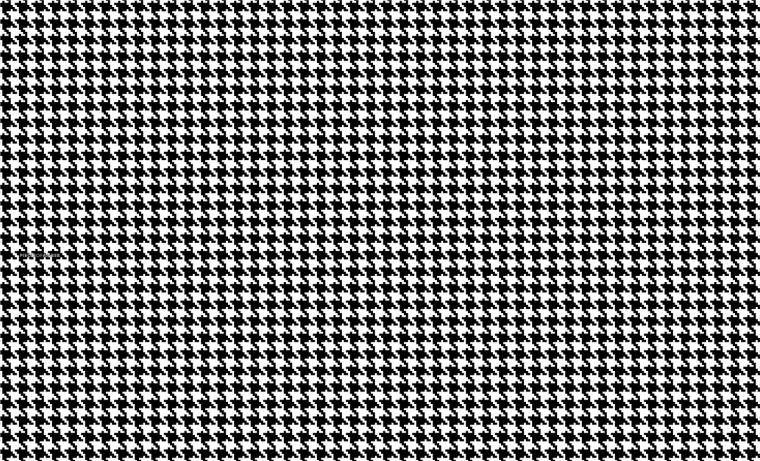 Wide Eyes Tight Wallets Know Your Patterns Houndstooth