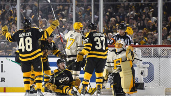 Penguins Bruins Sights From Winter Classic At Fenway Park Espn