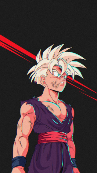 Fan Made Gohan Super Saiyan Art Wallpaper