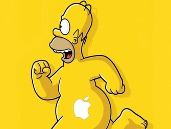 Homer Wallpaper Simpson Mac