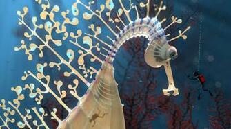 Seahorse Computer Wallpaper Desktop Background Id