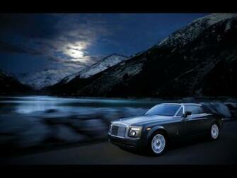 Phantom Coupe Night Wallpaper Stock Photos