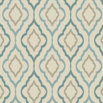 Candice Olson Teal Diva Wallpaper Wall Sticker Outlet