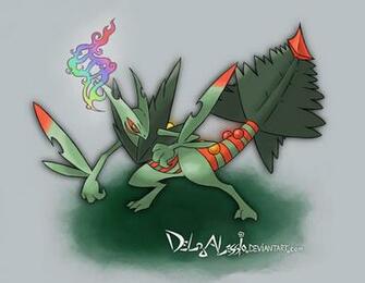Mega Sceptile By Delgalessio