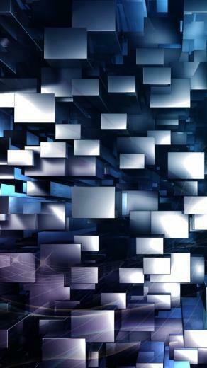 3d Geometric Background iPhone 5s Wallpaper