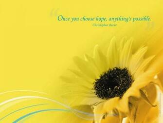 Once You Choose Hope Anything Is Possible Desktop Laptop Wallpaper