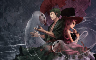 One Piece Roronoa Zoro Perona Ghost Anime HD Wallpaper Y04