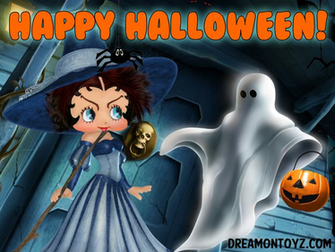 Betty Boop Pictures Archive Halloween Wallpaper With