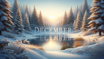 Winter Sunrise In Snowy Forest HD Wallpaper By Robokoboto