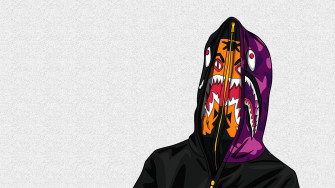 Cool Bape Cartoon Wallpaper On