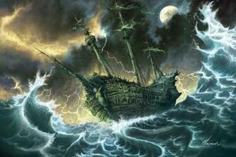 Ghost Ship Wallpaper