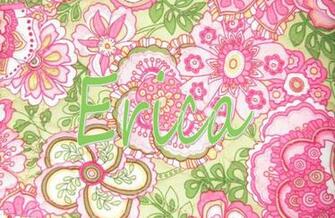 Petal Pink Pattern With Name Image