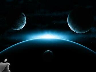 Apple Space Wallpaper