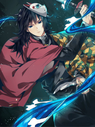 Giyu Tomioka Wallpaper Kimetsu No Yaiba Demon