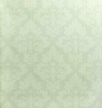 New Style Damask Wallpaper Green Pastels Traditional