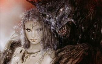 Demon Women Art Mask Monster Gothic Warrior Wallpaper Background