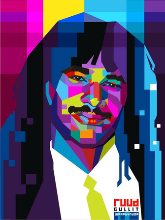 Ruud Gullit Pop Art Wpap By Ndop