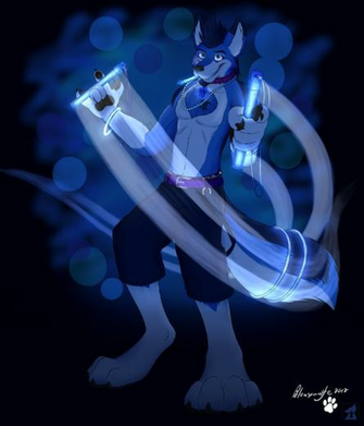 Bleux Lights Rave By Bleuxwolf