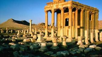 Palmyra Ruins Syria Wallpaper Freshwallpaper