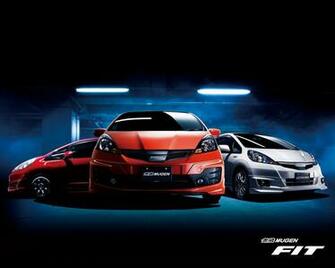 Japanese Tuning Cars Mugen Fit Honda Wallpaper