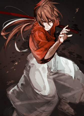 Himura Kenshin Rurouni Mobile Wallpaper By