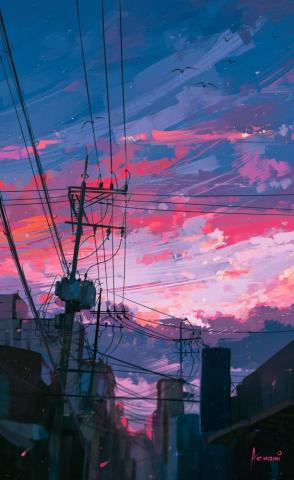 Anime Aesthetic Wallpaper Zona Ilmu