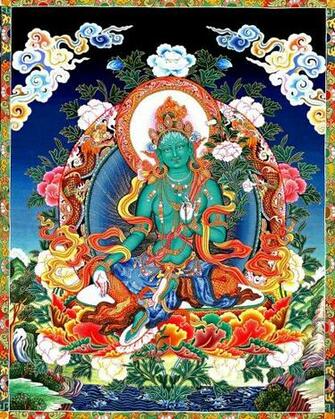 Pin Green Tara Wallpaper