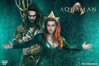 Aquaman And Mera Movie Wallpaper By Bryanzap