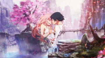 Zero Two X Hiro Darling In The Franxx Wallpaper By Luluchan696