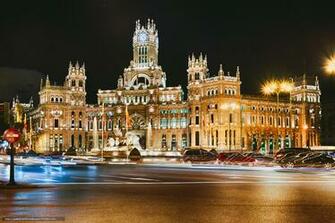 Wallpaper Madrid Spain Palacio De Cibeles