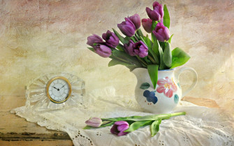Elegant Still Life Wallpaper