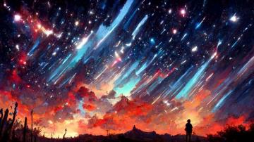A Girl Looking At Space R Wallpaper