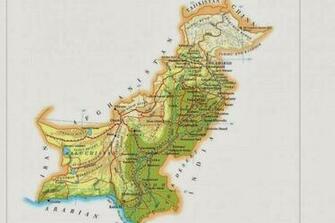 Wallpaper Pakistan Rainfall Map HD