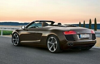 Audi R8 Spyder HD Wallpaper