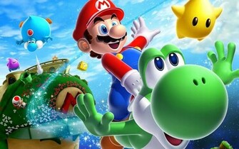 Desktop Wii Wallpaper Of Super Mario Galaxy Kart And Donkey