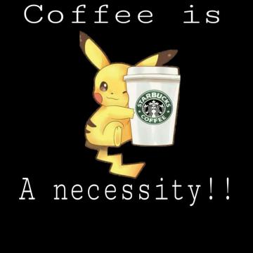 Toedit Pikachu Coffee Image By Spencer Henluna