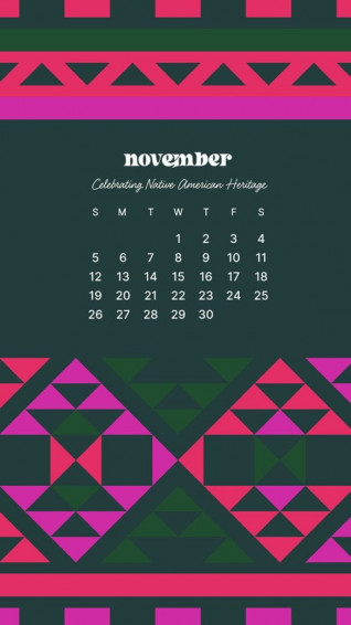 Native American Heritage Month Wallpaper Nov