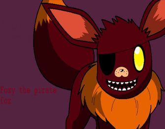 Foxy The Pirate Fox By Skyadow234
