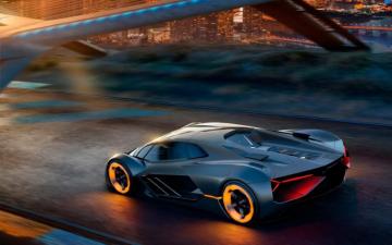 Wallpaper Lamborghini Terzo Millennio Electric Car